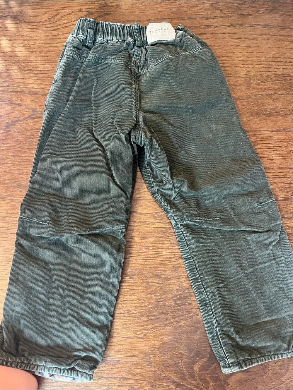 BURBERRY Boys Corduroy Pants size 3
